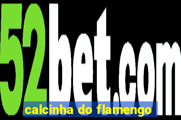 calcinha do flamengo